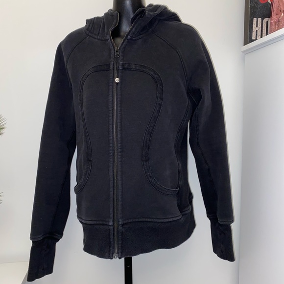lululemon athletica Jackets & Blazers - ⚫️Black scuba Special Edition Hoodie⚫️